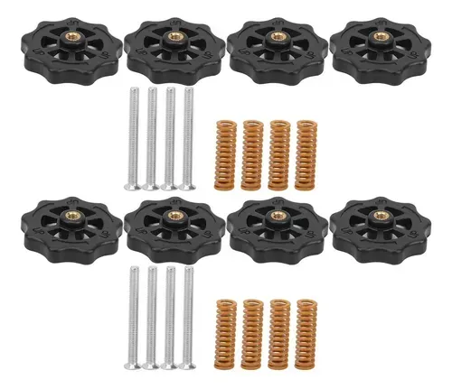 Kit Nivelador Resorte Para Impresora 3d Con Tuercas Plástic