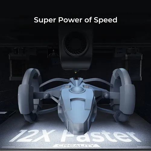 Impresora 3D K1 Max Creality color negro con tecnología de impresión FDM