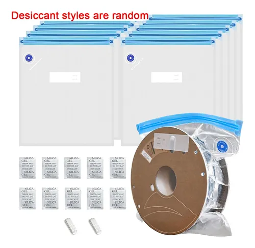 Kit De Almacenamiento De Filamentos Para Impresora 3d, 10 Pi