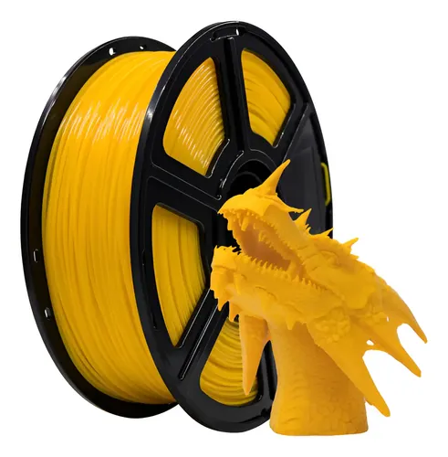 Filamento Flashforge PLA 1.75mm Amarillo Impresora 3D 1kg
