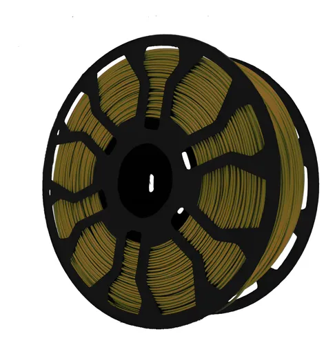 Filamento Hellbot V2 Ecofila Pla Lock 1kg Color Dorado