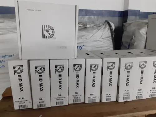 Filamento 3D PLA Iiid Max de 1.75 mm y 1 kg, Color Blanco