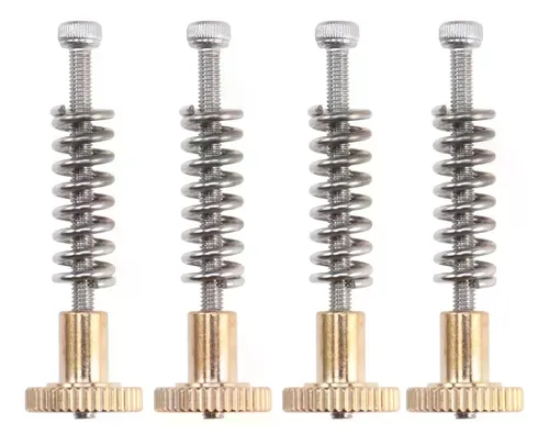 Set De 4 Piezas Con Tornillos, Muelles Niveladores Y Peri