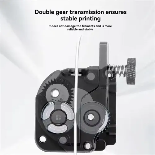 Kit Extrusor Doble Engranaje Para Impresora 3d Negro