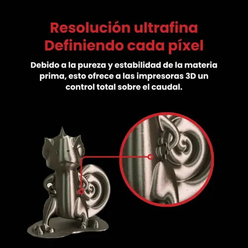 Filamento Gst3d Pla+ Silk 1.75mm Brillante Sedoso X1 Kg Color Rose Gold