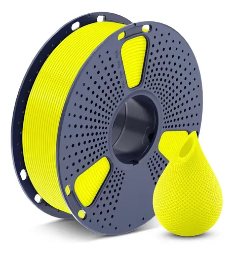 Filamento Petg Sunlu para Impresora 3d De 1.75 Mm y 1 Kg Color Amarillo