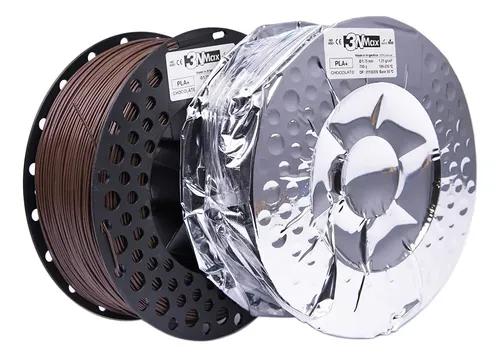 Filamento PLA+ 3nMAX SE de 750g Color Chocolate para Impresión 3D