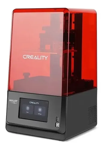 Impresora 3D Creality Halot One Pro color negro con tecnología de impresión DLP