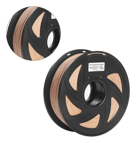 Filamento Para Impresora 3d De Madera Y Pla De 1,75 Mm, Bobi