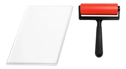 Placa De Impresión De Gel Multiusos Reutilizable Con M