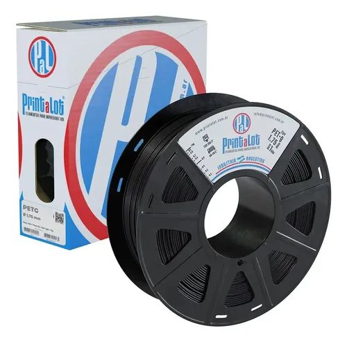 Filamento Para Impresoras 3d Petg X 1kg :: Printalot Negro