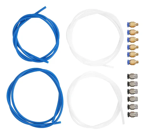Accesorios Impresora 3d 4 Tubos Ptfe 6 Conectores