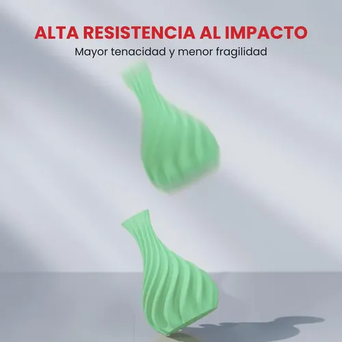 Filamento Silk Pla+ Impresión 3d High Speed Filanova X 1kg Color Green