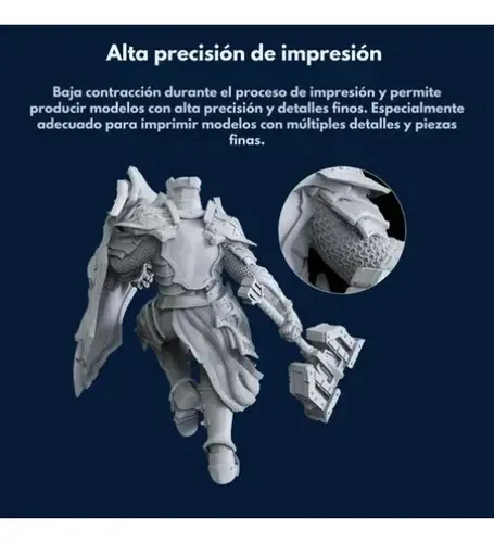 Resina Para Impresora 3d Uv 8k High Creality X1 Kg Colores