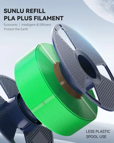 Filamento Impresora 3d Sunlu Pla+ 1.75mm 4kg Sin Carrete
