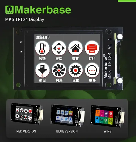 Lcd Mks Tft24 V1.1 Pantalla Táctil Impresora 3d Cnc Laser