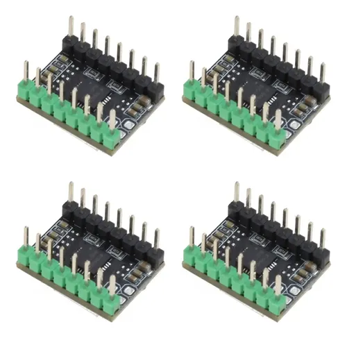 Controlador Paso A Paso De 4 Piezas Con Disipador De Dnpj