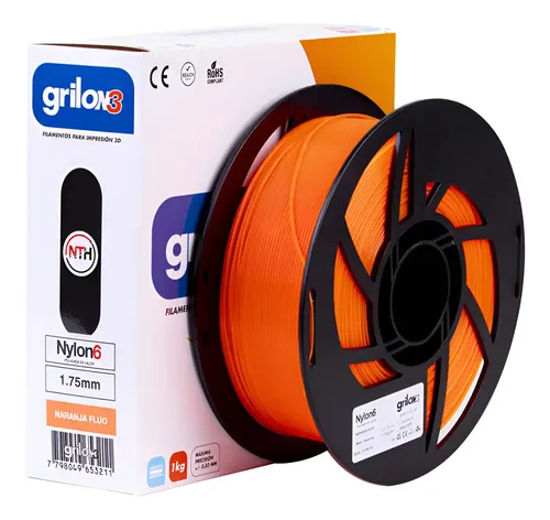 Filamento Grilon3 Nylon6 X 1kg 1.75mm Impresora 3d *capas3d*