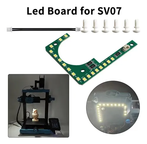 Kit De Placa De Luz Led, Iluminación De Alto Brillo, Fácil D