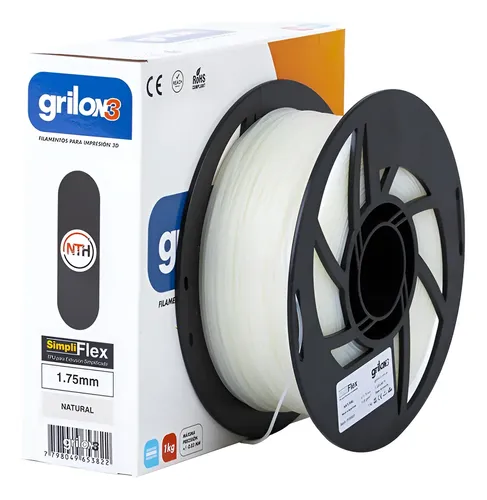 Filamento Tpu Grilon3 Simpliflex X 1kg 1.75mm *capas3d*