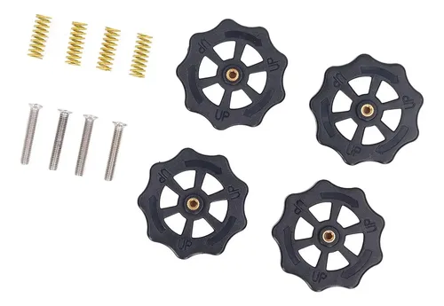 Tuercas Metal Niveladoras Para Impresora 3d Con Resortes