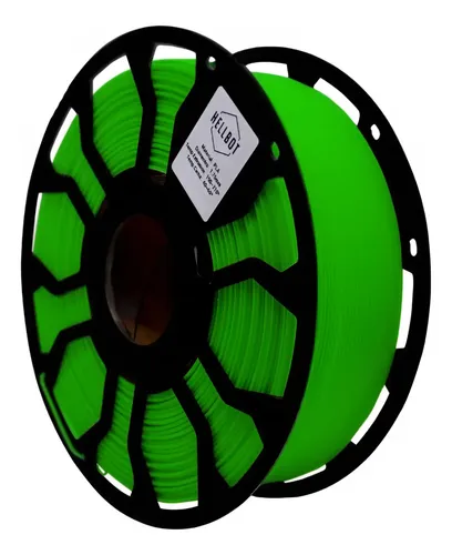Filamento PLA Hellbot Ecofila 1.75mm 1kg Verde Claro Impresora 3D