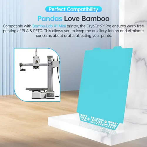 Placa De Construcción Biqu Cryogrip Pro Glacier De 184 X 184