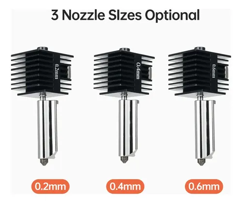 Kit Hotend Para Impresoras Bamboo Lab A1, Boquilla De Acero