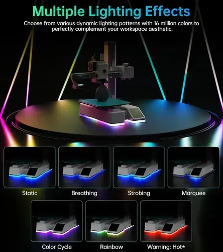 Indicador Led Con Luz Y Sonido Personalizable Para Impresora