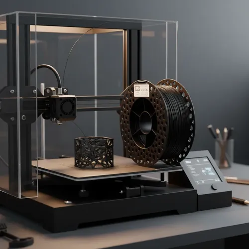 Filamento Petg 3n3 1kg 1.75mm Impresion 3d Color Negro