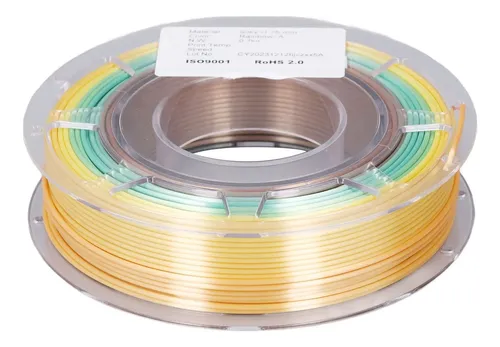 Bobina De Filamento Pla Para Impresora 3d, Paquete De 1,75 M