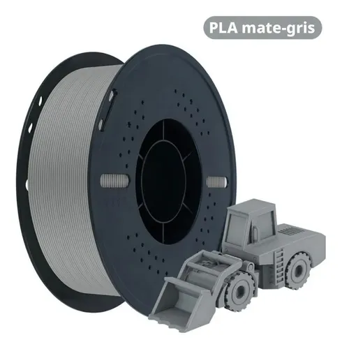 Filamento Pla Mate Negro Blanco Gris 1 75mm 1kg Bambu 3d