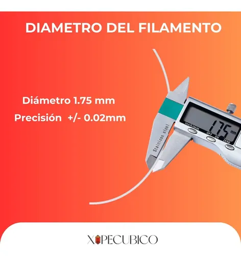 Filamento Pla Anycubic 1kg Alta Calidad Y Precisión 1.75mm Color Blanco