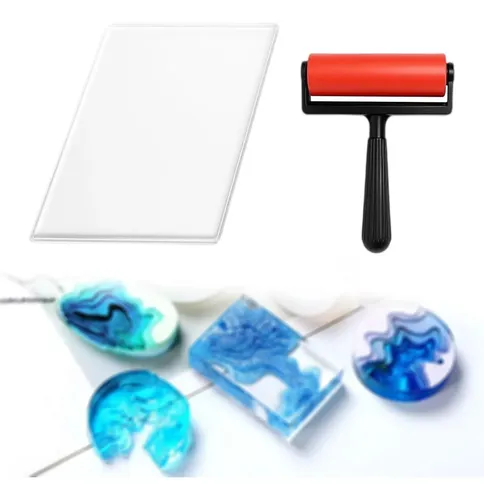 Placa De Impresión De Gel Multiusos Reutilizable Con M