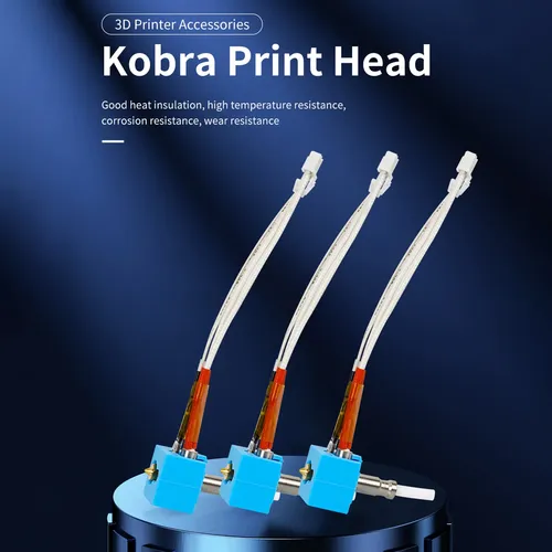 Filamentos Hotend Kobra De Aluminio 3d 24 V40 W Con Fs7