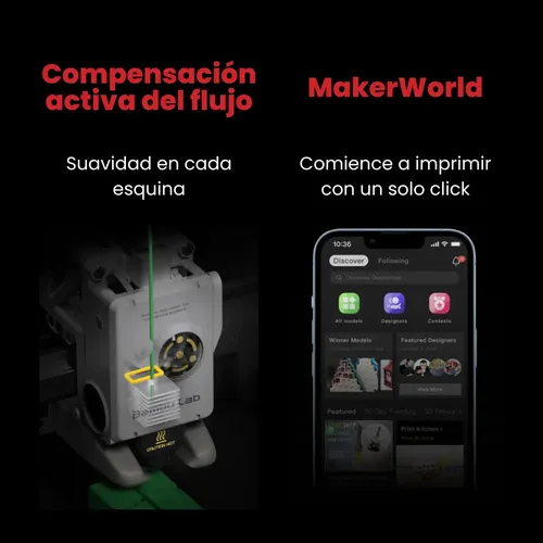 Impresora 3d Bambu Lab A1 Combo Color Gris Con Tecnología De