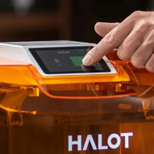 Impresora 3d Resina Creality Halot X1 Combo 16k Naranja