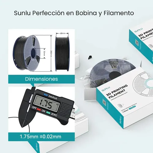 Filamentro Impresora 3d Pla+2.0 High Speed 1kg 1.75mm -cn