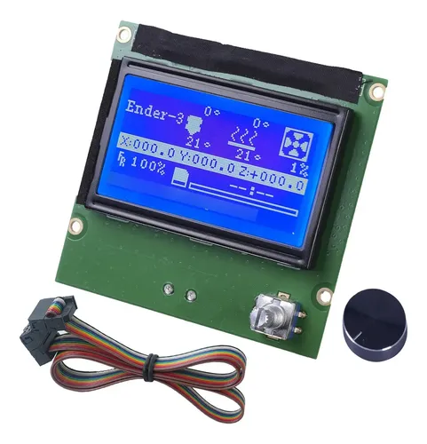 Placa De Control De Pantalla Lcd 12864 Para Ender3/3s/3x/pro