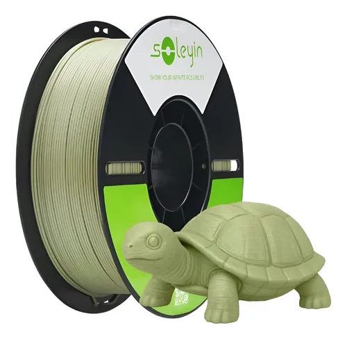 Filamento Soleyin Pla Fdm Verde Green Greenery 1kg 1,75mm