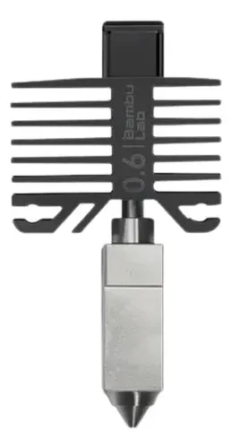 Hotend Endurecido 0.6 Para X1 Y P1 Bambu Lab Fah005-n-1