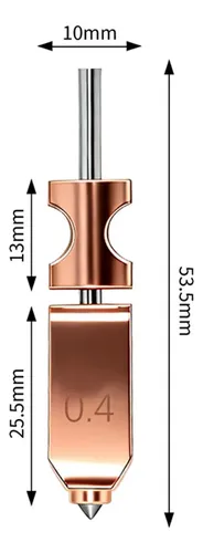 Para Boquilla Hotend Ad5x, Cabeza De Acero Endurecido Mejora