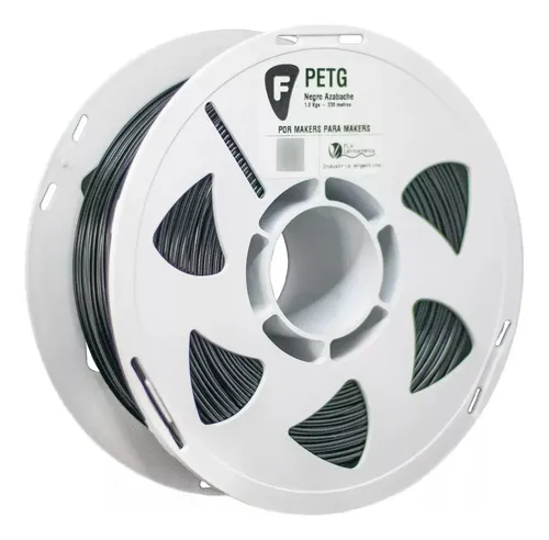 Filamento Petg Filar 1kg Para Impresora 3d Color Negro