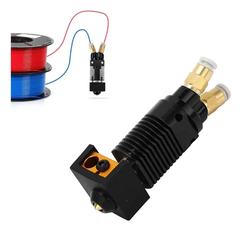 Kit Extrusor Doble Engranaje Para Impresora 3d Negro