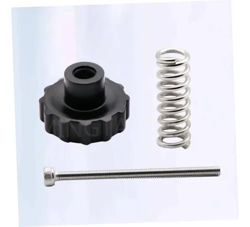 Kit Resortes Nivelador Cama Caliente Impresora Negro