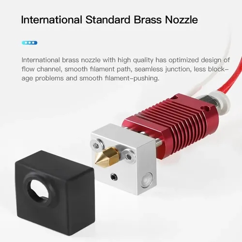 Kit Hotend Completo Extrusor 3d Ender 3 V2 24v 0.4mm A