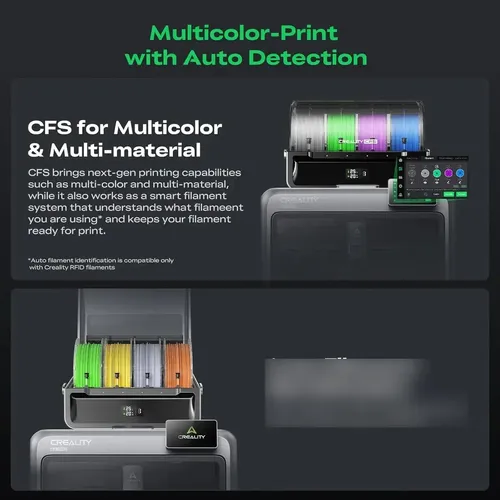 Impresora 3d Creality K2 Pro Combo Fdm Gris Oscuro