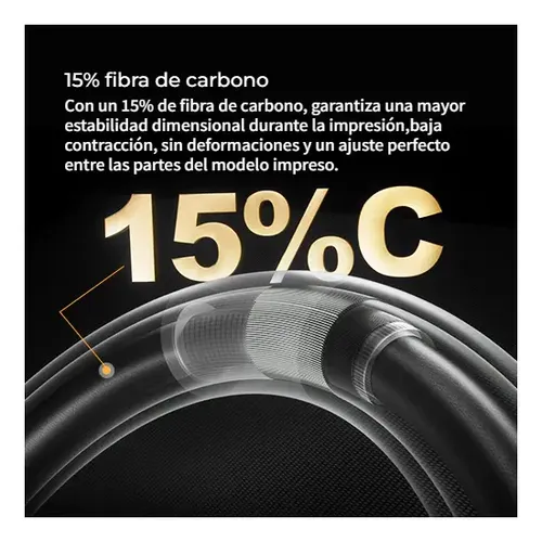 H1 Creality Ppa-cf – Filamento Para Impresora 3d, 1 Kg Kslv