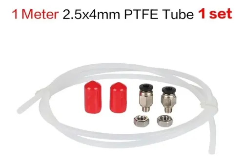 Pieza De Tubo Seco De Filamentos Para Impresora 3d Con Tubos