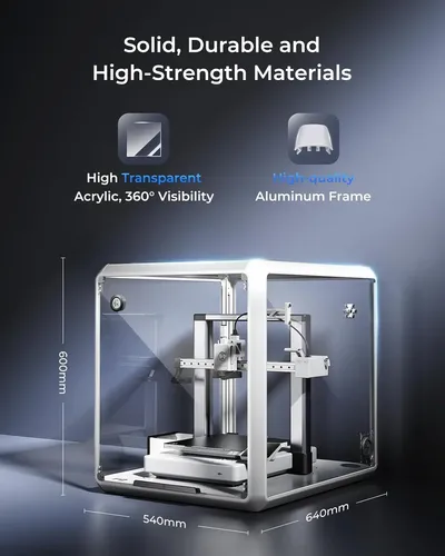 Caja Acrílica Transparente Para Impresora 3d Bambu Lab